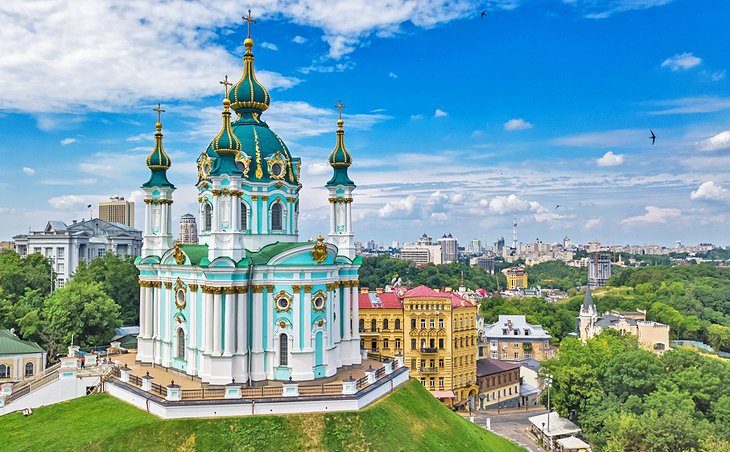 Top 10 attractions in Kyiv